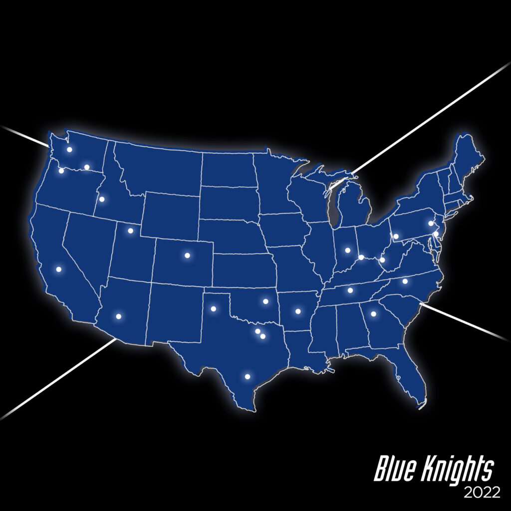 Blue Knights 2022 Tour Schedule