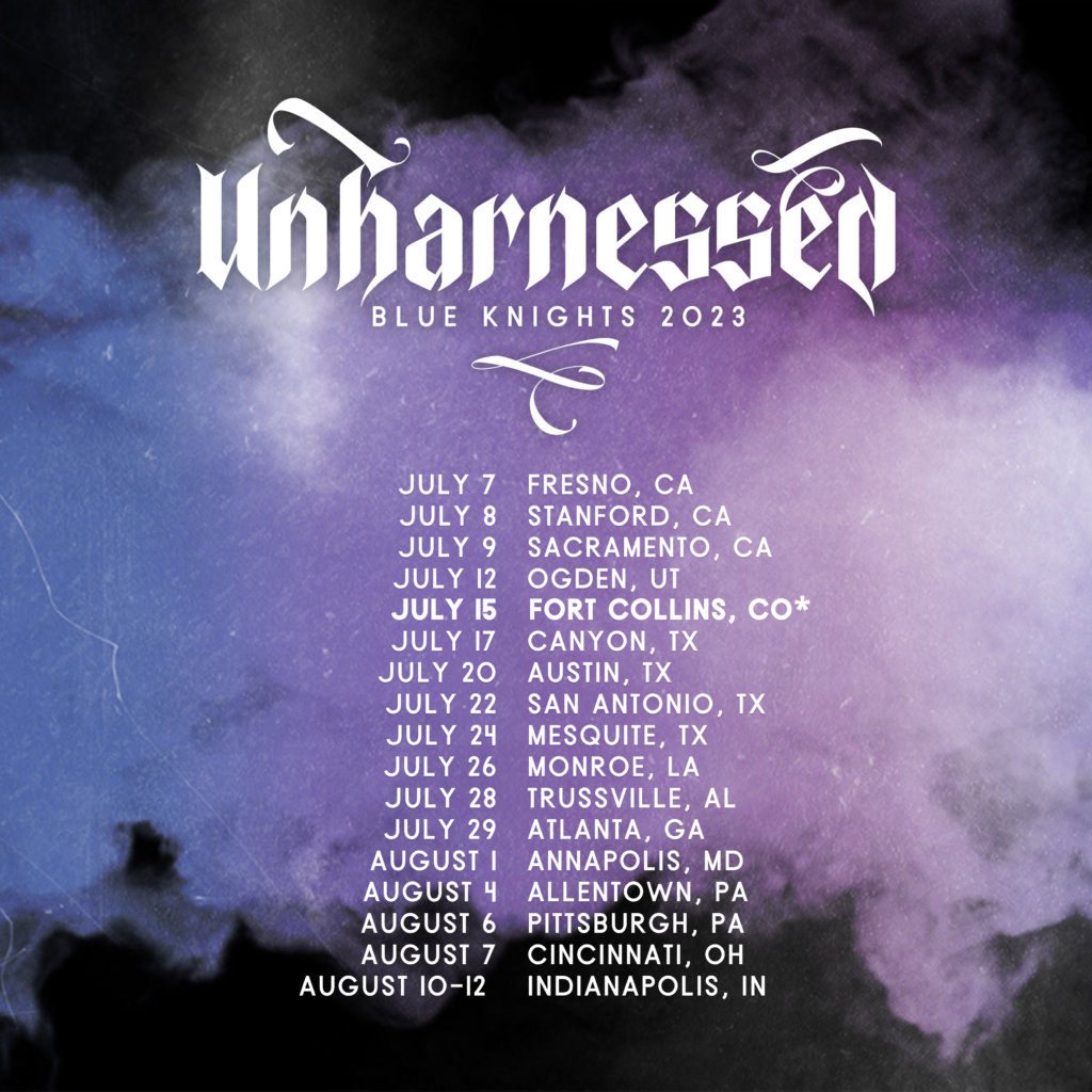 2023 Unharnessed Tour Schedule