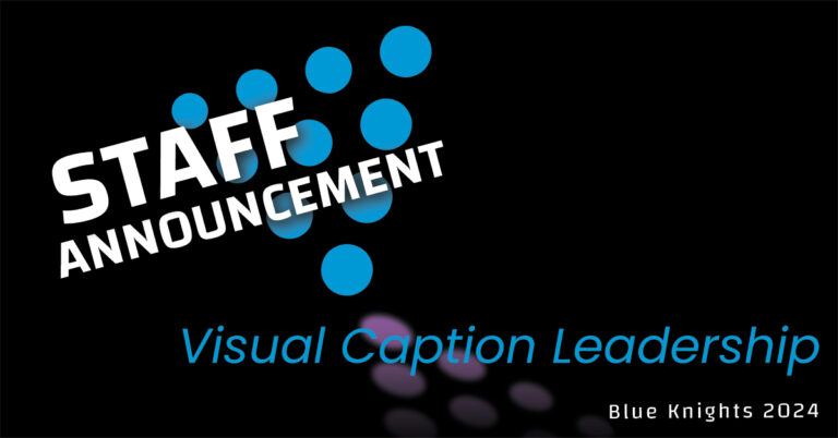 Staff Announcement Visual Caption Leadership