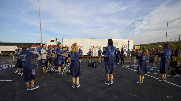 Blue Knights Percussion Ensemble Practice